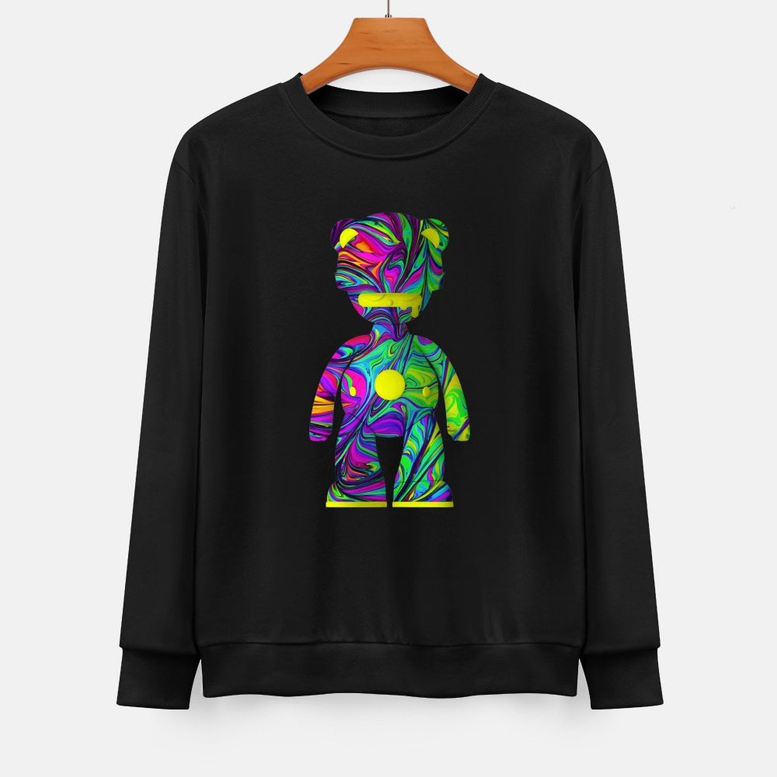 Long Sleeve With Front PatternDailyFit Printed